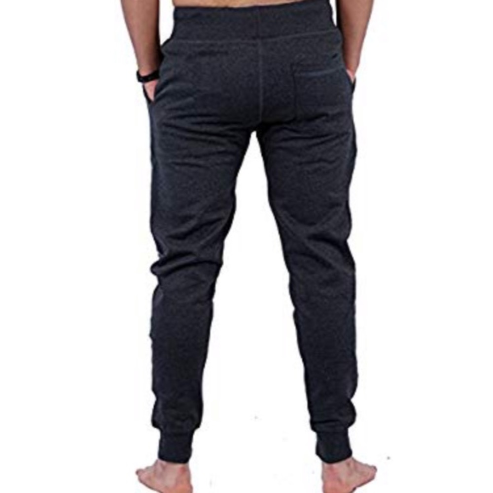 Charcoal men’s joggers fleece - Picture 2 of 4